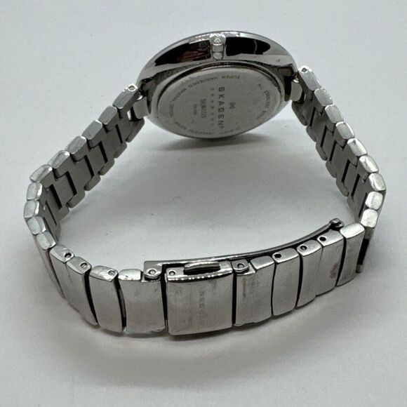 Skagen Gitte SKW2225 Women Silver Stainless Steel Analog Dial Wrist Watch JNA564